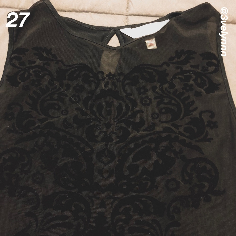 Chiffon short sleeve